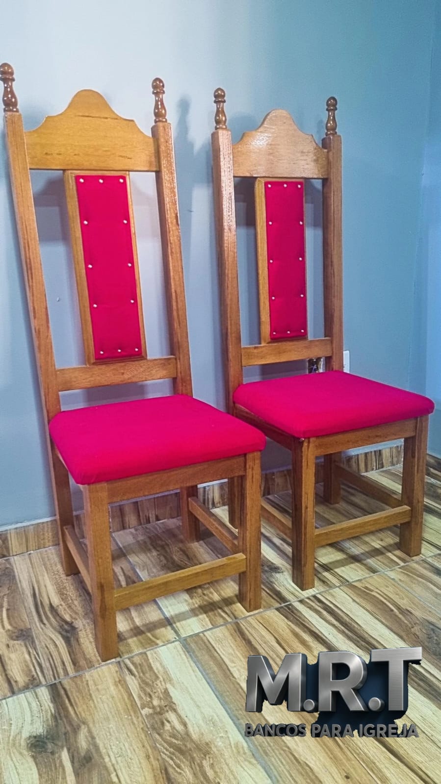 Cadeiras para Altar – Marcenaria Rezende