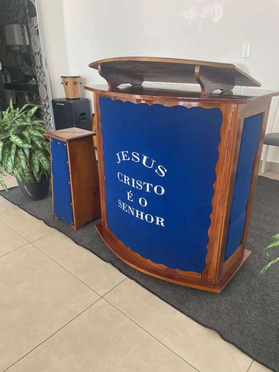 Pulpitos e Gazofilacio – Marcenaria Rezende