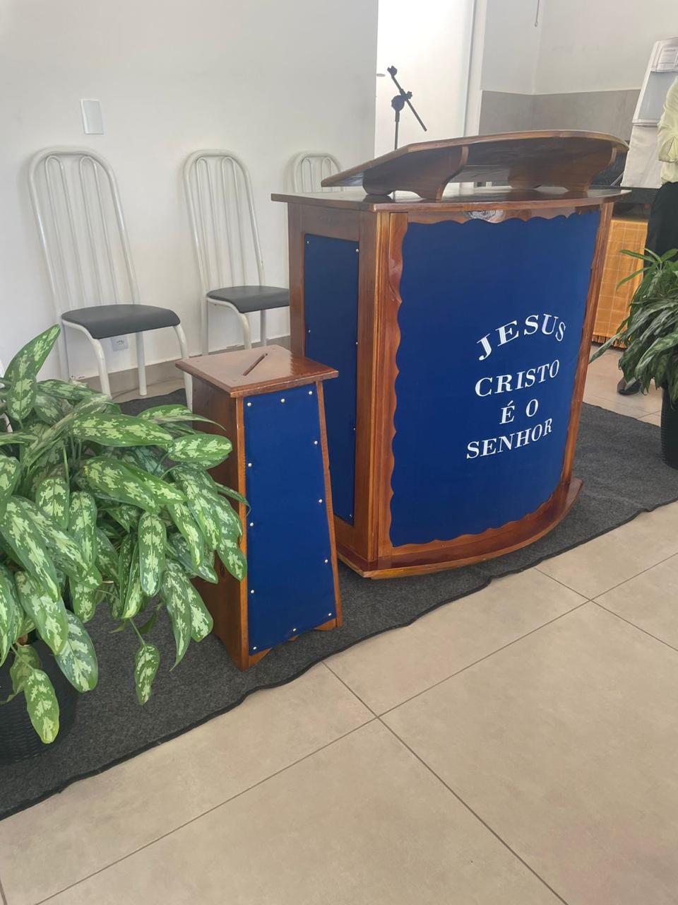 Pulpitos e Gazofilacio – Marcenaria Rezende